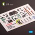 1/72 Spitfire F.Mk.22 - Interior 3D Decals for Airfix Kit