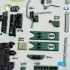 1/72 M6A1 Seiran Interior 3D Decals for Tamiya kit