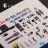 1/72 Ki-84 Hayate Interior 3D Decals for Arma Hobby kit