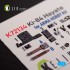 1/72 Ki-84 Hayate Interior 3D Decals for Arma Hobby kit