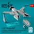 1/48 F-105 Thunderchief Air Intakes, Landing Gears for Hobby Boss Kit (3D Printed)