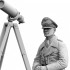 75mm Scale Erwin Rommel with Tripod Telescope