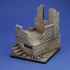 1/35 Mid Orient Ruin Base (dimesions 9x9 cm)