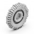 1/16 Jeep Wheel with Tyre Chains