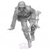 1/35 WWII German Jumping off Infantry #1 (3D printed kit)