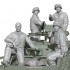 1/16 WWII US Army M8 Crew (4 figures)