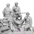 1/35 WWII US Army M8 Crews (4 figures, 3D printed kit)