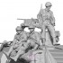 1/35 WWII US Army Airborne Set (3 figures, 3D printed kits)