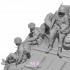 1/35 WWII US Army Airborne Set (3 figures, 3D printed kits)