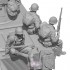 1/35 WWII US Army Rifleman Set (3 figures, 3D printed kits)