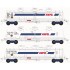 HO Scale Ampol Block Fuel Train 1997+ NTAF #4010Y #3345N #4508 (3 kits)