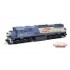 HO Scale 12mm QR 1550 Class Diesel Locomotives - Blue #1565 Alva G Lee