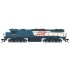 HO Scale 16.5mm QR 1550 Class Diesel Locomotives - Blue #1565 Alva G Lee w/Sound