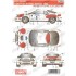 1/24 ST185 #1 Rally Sweden 1983 Decal for Tamiya kit