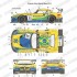 1/24 BMW Z4 'Team Brasil' #0/#21/#30 2014 Decal for Fujimi kit #125930