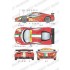 1/24 F458 Italia AF Corse #61/81 Le Mans 2014 Decal for TK2463