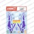 1/24 F458 RAM RACING #52/53 Le Mans 2014 Decal for TK2464