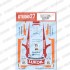 1/24 Mercedes SLS GT3 'LUKOIL' #85 Nogaro 2014 Decal for Fujimi #123929