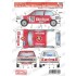 1/24 Golf GTi 'Belga' #29 European Rally Champion 1984 Decal for Revell #07005/07072