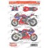 1/12 CBR1000RR-R '2022 8Hours #33' Dress Up Decal for Tamiya kits