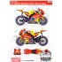 Decals for 1/12 Yamaha YZR M1 Tech 3 #24 2005 for Tamiya #14114/14115/14117