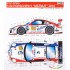 Decals for 1/24 Porsche 911 GT3R "Matmut" #76 IMSA 2010 for Fujimi kit #123905