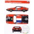 1/24 De Tomaso Pantera Societe Franco-Brittanic #33 LM 1972 Decals for Fujimi