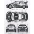 1/24 CITROEN DS3 #1/2 Monte-Carlo WRC 2012 Decals for Heller kit