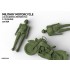 1/35 US Soldiers & Military Motorcycle (1 bike & 2 figures)