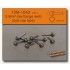 0.8mm Ball Cap Type Hex Flange Rivets (20pcs)