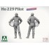 1/32 Horten Ho 229A and 229B with 1/16 Pilot [Limited Edition]