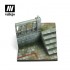 European Street Section Base - City Stairs (7x7x6 cm / 2.75x2.75x2.36 in)