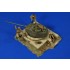 1/35 German T-34/85 Turret Bunker Vignette set w/2 Figures and Accessories