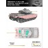 1/72 British Centurion Tank Mk.5/1-4.RTR with 3D Print Gun Mantlet Canvas Cover