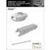 1/72 British Centurion Tank Mk.5/1-4.RTR with 3D Print Gun Mantlet Canvas Cover