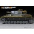 1/35 WWII German PzKpfw.IV Ausf.F1 "Vorpanzer" Detail Set w/Ammo for Border Model #BT-003