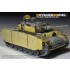 1/35 WWII German PzKPfw.III Ausf.M Basic Detail Set for Takom kit #8002