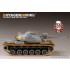 1/35 Modern US M48A3 Detail Set w/Gun Barrel & Machine Gun for Dragon #3546 kit