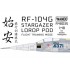 1/48 RF-104G Stargazer LOROP POD (Flight Training Mode) w/Pitot Tube for Kinetic/Hasegawa