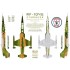 1/48 Lockheed RF-104G Stargazer LOROP POD with Pitot Tube for Kinetic / Hasegawa kits