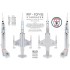 1/72 Lockheed RF-104G Stargazer LOROP POD with Pitot Tube for Hasegawa kits