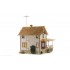 HO Scale Corner Porch House