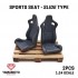 1/24 Sport Seats - Slide Type (2pcs)