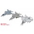 1/350 ROK KF-21 Series 4.5 Gen Jet Fighters (11 aircrafts)