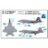 1/350 ROK KF-21 Series 4.5 Gen Jet Fighters (11 aircrafts)