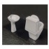 1/35 Toilet Set (2x Urinal, Toilet Bowl, Squat Pan & Wash Basin)