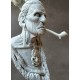 1/5 Maori Elder Bust (main upper torso, head and accessories)