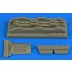 1/48 Su17M3/M4 Fitter K Fully Empty Chaff/Flare Dispensers for Hobby Boss kits