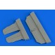 1/72 Messerschmitt Bf 109G-6 Control Surfaces for Tamiya kits