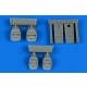 1/72 Hawker Siddeley Harrier AV-8A/GR.1/GR.3 Exhaust Nozzles for Airfix kits